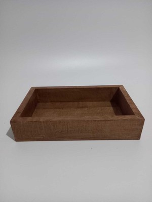 Tekno Trust Ahşap Makyaj - Banyo - Dolap Düzenleme Kutusu