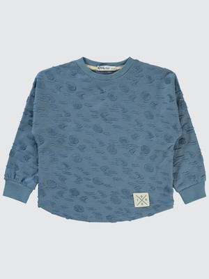 Civil Boys Erkek Çocuk Sweatshirt 2-5 Yaş Indigo