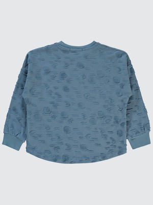 Civil Boys Erkek Çocuk Sweatshirt 2-5 Yaş Indigo