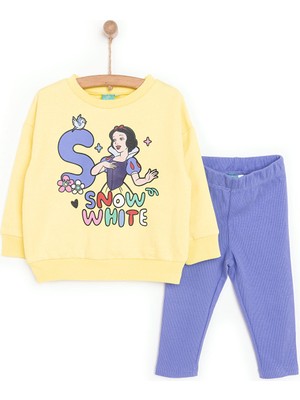 Disney Prenscess Kız Sweatshirt - Tayt Kız Bebek