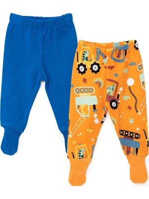 Hellobaby Erkek 2li Çoraplı Pantolon Metraj Erkek Bebek