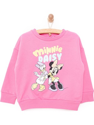 Disney Minnie Mouse Kız Sweatshirt Kız Bebek