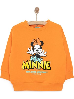 Disney Minnie Mouse Kız Sweatshirt Kız Bebek