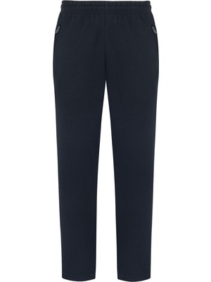 REMSA Erkek Premium Kumaş Üç Iplik Şardonlu 3cepli Eşofman Altı Rea-02 Lacivert