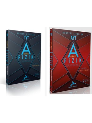 Paraf Tyt-ayt Konsept Kitaplar İşlemsiz Fizik Soru Kütüphanesi