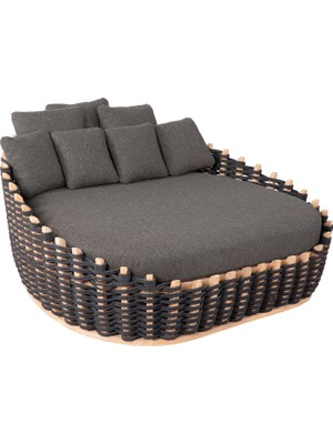 Chakra Rey Daybed Siyah