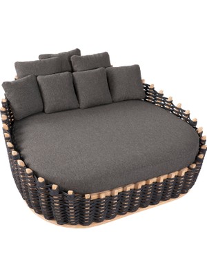 Chakra Rey Daybed Siyah