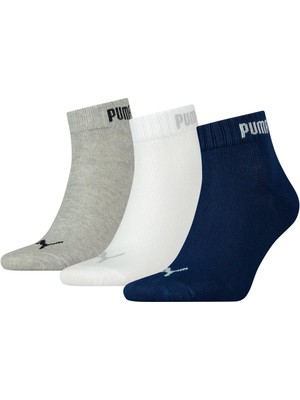 Puma  Quarter-V 3P Unisex Çorap