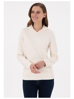 U.s. Polo Assn. GIZMO-SK024 Krem Kadın Sweatshirt 1939176