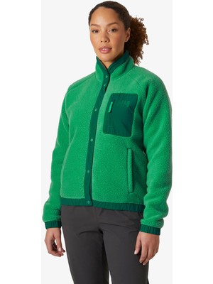 Helly Hansen Helly Hansen W Imperial Pile Snap Kadın Yeşil Polar 63372-405