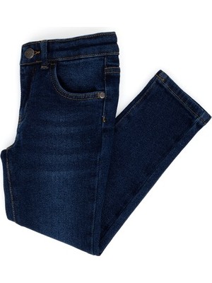 U.S. Polo Assn. Kız Çocuk Mavi Jean Pantolon 50272330-DN0022