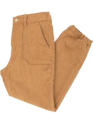 U.S. Polo Assn. Kız Çocuk Camel Pantolon (Kanvas-Chino) 50272131-VR015