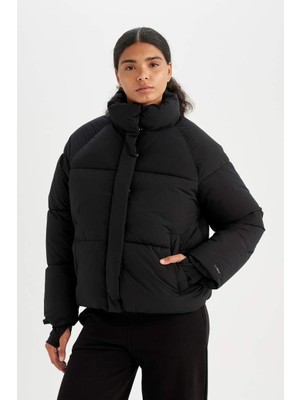 Defacto  Siyah Kadın Mont A1550AX/BK81