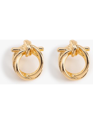 Koton Düğüm Küpe