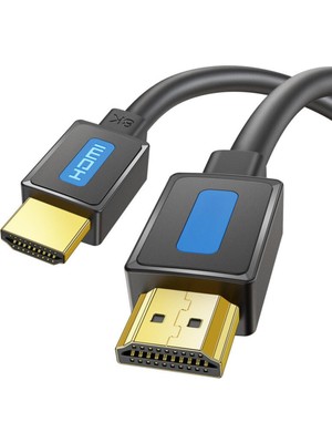 Coofbe Jasoz 1 Metre 8k 60HZ 4K 120HZ HDMI To HDMI Kablosu Görüntü Aktarım Kablosu 240hz Dinamik Hdr