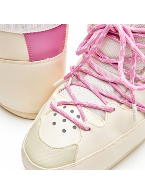 Moon Boot Kadın Bot (Kar) 14028200-002 Moon Boot Sneaker Mıd Frozen Dew / Pink