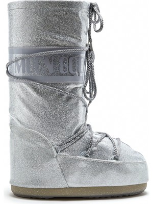 Moon Boot Kadın Bot (Kar) 80D1402850-H001 Moon Boot Icon Glitter Silver