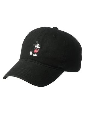 Xhltd Yüksek Kaliteli Mickey Mouse Snapback Pamuk Beyzbol Şapkası / Kadınlar (Siyah) (Yurt Dışından)