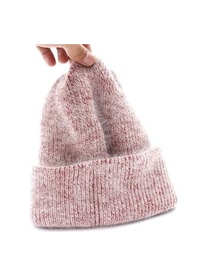 Xhltd Kış Şapka Gerçek Tavşan Kürk Kış Şapkalar Kadınlar Için Moda Sıcak Beanie Şapka Kadınlar Katı Yetişkin Kapak Kafa Kap | Bayan Skullies Ve;kasket (Yurt Dışından)