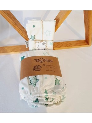 Tiny Plans Tek Kişilik Lastikli Çarşaf-Yastık Kılıfı Takımı