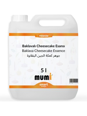 Premium Baklavalı Cheesecake Mum Esansı 5 Litre