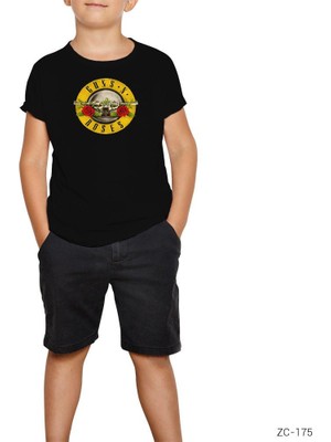 Guns N Roses Siyah Çocuk Tişört