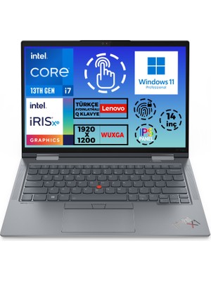 Lenovo Thinkpad X1 Yoga G8 I7-1370P Vpro 32GB 2tb SSD 14"wuxga W11P Dokunmatik Laptop 21HQS1RSTX 001
