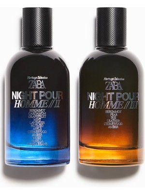 Zara Nıght Pour Homme Iı + Iıı 100 ml