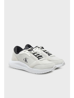 Calvin Klein Logo Baskılı Sneaker Ayakkabı YM0YM011450LF Erkek Ayakkabı YM0YM01145 0lf