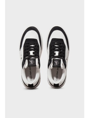 Calvin Klein Logolu Kalın Tabanlı Sneaker Ayakkabı YW0YW0179701W Bayan Ayakkabı YW0YW01797 01W