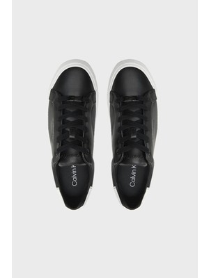 Calvin Klein Logolu Kalın Tabanlı Sneaker Ayakkabı HW0HW024390GS Bayan Ayakkabı HW0HW02439 0gs