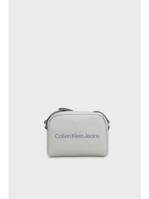 Calvin Klein Logolu Ayarlanabilir Askılı Çanta K60K612220PDE Bayan Çanta K60K612220 Pde