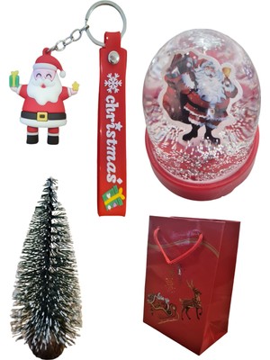 Burdabuldu Yılbaşı  Paketi 4.lü Set (Noel Baba)