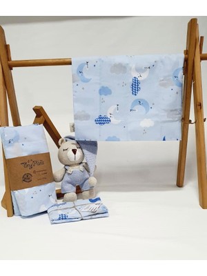 Tiny Plans Tek Kişilik Lastikli Çarşaf-Yastık Kılıfı Takımı