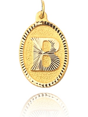 Nezihhan 0.25 Gram 14 Ayar Altın Harf Kolye Ucu