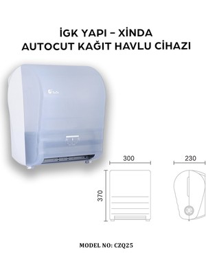 Xinda Igk Yapı – Xinda autocut Kağıt Havlu Makinesi (CZQ25)