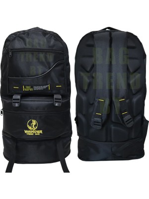 Bag Trend BT Büyük Boy Kamp Sırt Çantası,kamp Çantası,(Siyah)