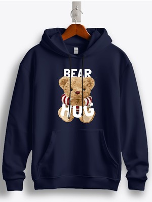 MGAX Teddy Bear Hug Baskılı Kapüşonlu Sweatshirt