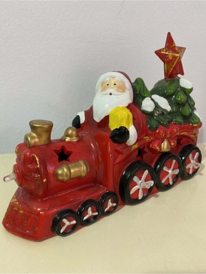 Tekno Trust Yılbaşı Pilli Noel Baba Işıklı Tren
