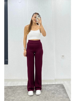 Çımalı Oysho Bordo Pantolon