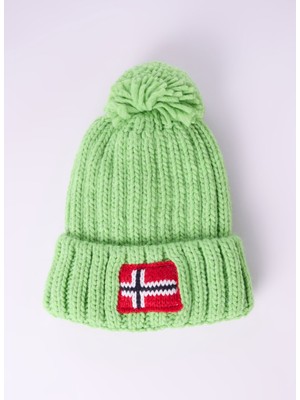 Napapijri Yeşil Erkek Çocuk Bere NP0A4GMHG1U1-K Semıury 6