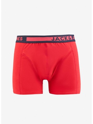 Jack & Jones Kırmızı Erkek Boxer 12276150_JACDENVER Trunk Try