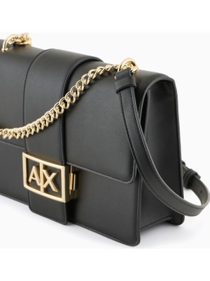 Armani Exchange Siyah Kadın Çapraz Çanta 9491674F78600020