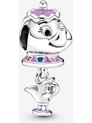 Pandora Disney Güzel ve Çirkin Mrs. Potts ve Chip Charm 799015C01