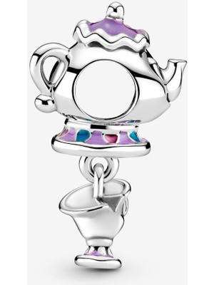 Pandora Disney Güzel ve Çirkin Mrs. Potts ve Chip Charm 799015C01