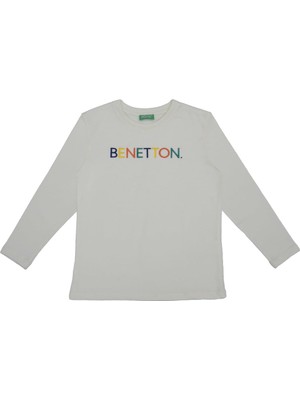 Erkek Çocuk T-Shirt - Ekru