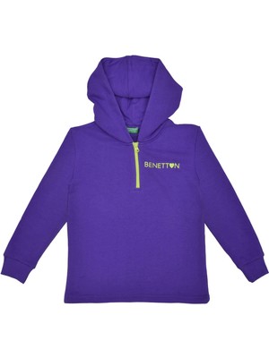 Kız Çocuk Sweatshirt - Mor