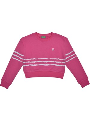 Kız Çocuk Sweatshirt - Pembe