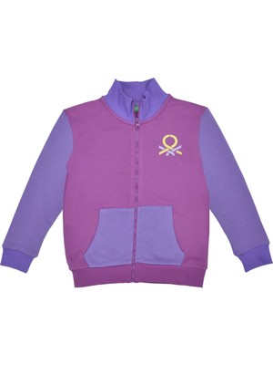 Kız Çocuk Sweatshirt - Fuşya