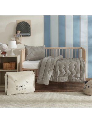 Karaca Home Bebek Arden Yastık Yorgan Seti Gri